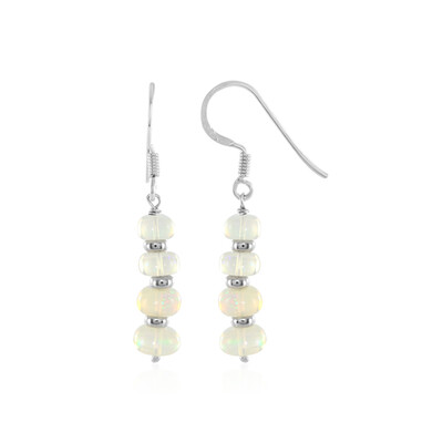 Orecchini in argento con Opale di Welo