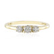 Anello in oro con Diamante IF (G) (de Melo)