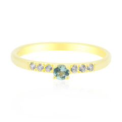 Anello in oro con Tormalina Paraiba Nigeriana