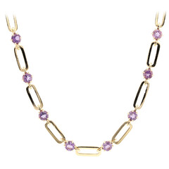 Collana in argento con Ametista