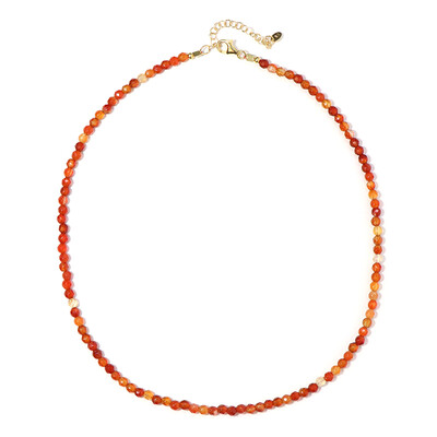 Collana in argento con Corniola