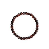 Bracciale con Occhio di Tigre Rosso