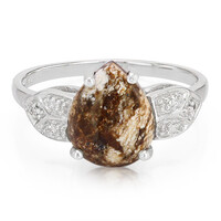 Anello in argento con Magnesite
