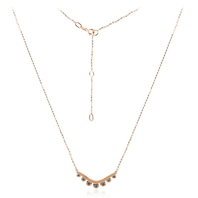 Collana in oro con Diamante Rose de France SI1 di Argyle (Annette)