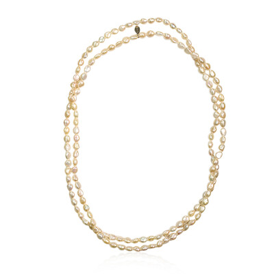 Collana in argento con Perla di Acqua Dolce (TPC)