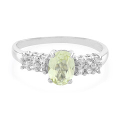Anello in argento con Tormalina Cuprian