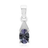 Ciondolo in argento con Tanzanite (non riscaldata)