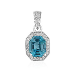 Ciondolo in argento con Zircone Ratanakiri