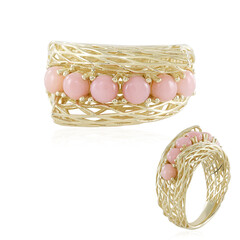 Anello in oro con Opale Rosa (Ornaments by de Melo)