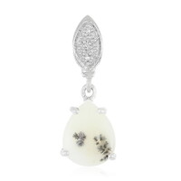 Ciondolo in argento con Agata Dendritica