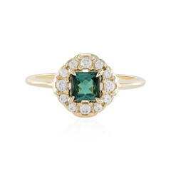 Anello in oro con Indicolite (Adela Gold)