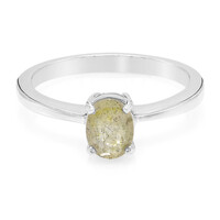 Anello in argento con Labradorite