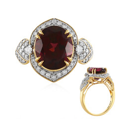 Anello in oro con Umbalite AAA (D'vyere)