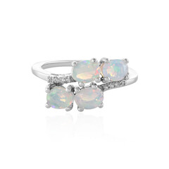 Anello in argento con Opale di Welo
