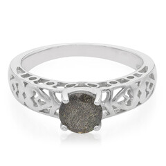 Anello in argento con Spectrolite