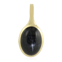 Ciondolo in argento con Diopside Stellato d'India