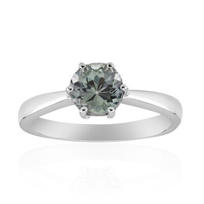 Anello in argento con Tanzanite (non riscaldata)