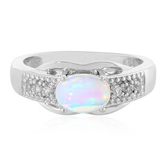 Anello in argento con Opale di Welo
