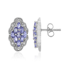 Orecchini in argento con Tanzanite