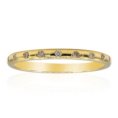 Anello in oro con Diamante I1 (H) (CIRARI)