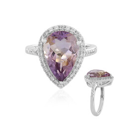 Anello in argento con Ametrina
