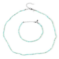 Parure in argento con Amazzonite