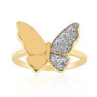 Anello in argento con Diamante I3 (I)