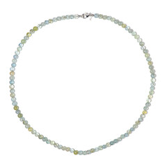 Collana in argento con Acquamarina