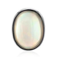Ciondolo in argento con Opale di Welo