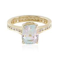 Anello in oro con Tormalina Bicolore (de Melo)