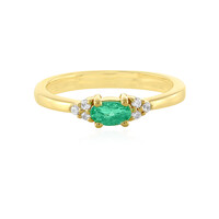 Anello in argento con Smeraldo Colombiano