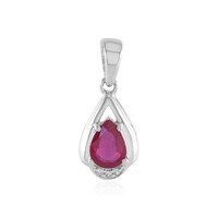 Ciondolo in argento con Rubino Bemainty