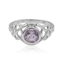Anello in argento con Ametista Rose de France