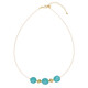 Collana in acciaio inossidabile con Amazzonite