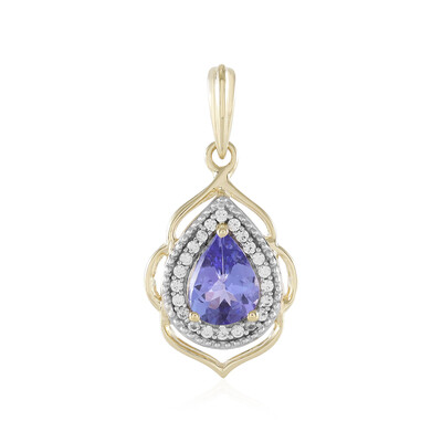 Ciondolo in oro con Tanzanite