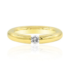 Anello in oro con Diamante IF (D)