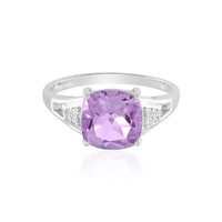 Anello in argento con Ametista Rose de France