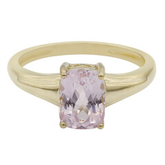 Anello in oro con Kunzite