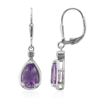 Orecchini in argento con Ametista