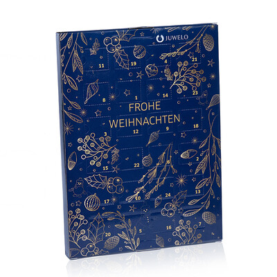 Calendario dell’Avvento con bracciale componibile con gemme