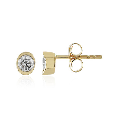 Orecchini in oro con Diamante Flawless (F) (LUCENT DIAMONDS)