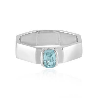 Anello da uomo in argento con Zircone Ratanakiri