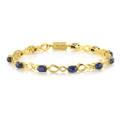 Bracciale in argento con Zaffiro Stellato Blu