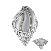 Anello in argento con Madreperla (Art of Nature)