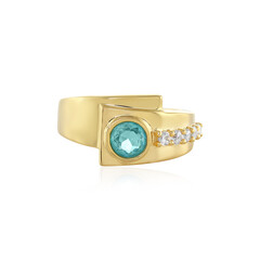 Anello in argento con Apatite Blu