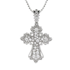Collana in argento con Zircone (Dallas Prince Designs)