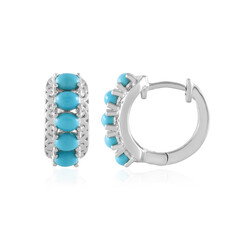 Orecchini in argento con Turchese Sleeping Beauty