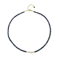 Collana in argento con Opale di Welo