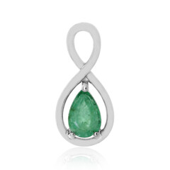 Ciondolo in argento con Smeraldo Socoto