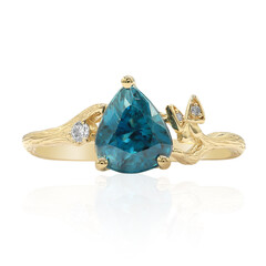 Anello in oro con Zircone Ratanakiri (Smithsonian)